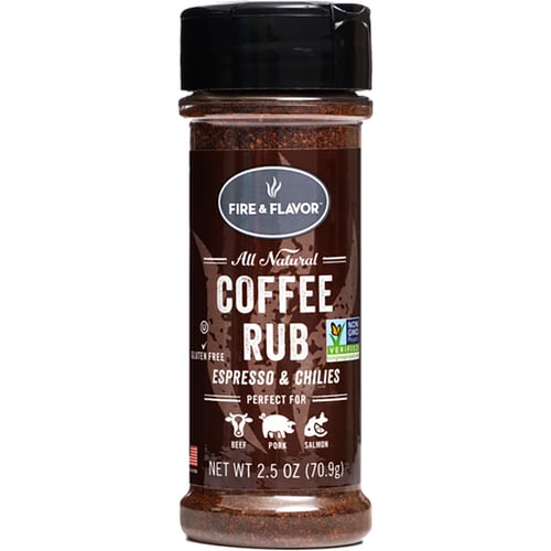 Fire and Flavor Seasonings  <br>  Coffee Rub