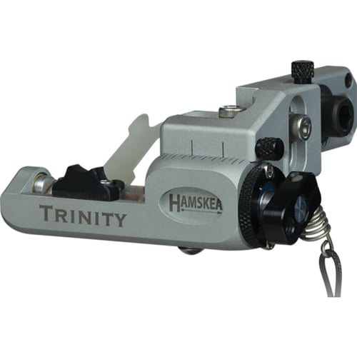 Hamskea Trinity Target Rest  <br>  Micro Tune Silver RH