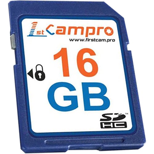 FirstCam SD Card  <br>  16 GB
