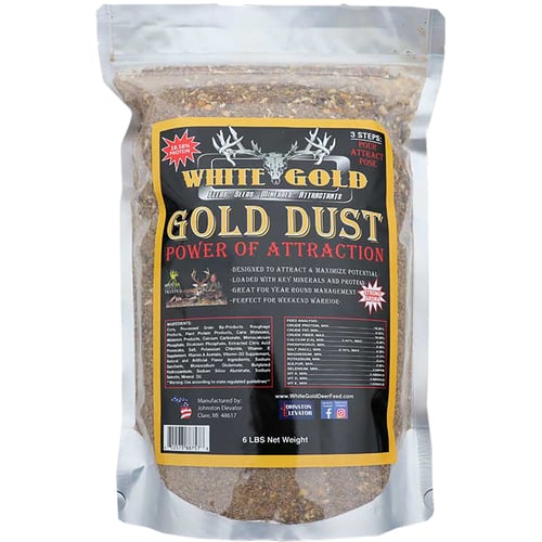 White Gold Gold Dust Attractant  <br>  6 lb.