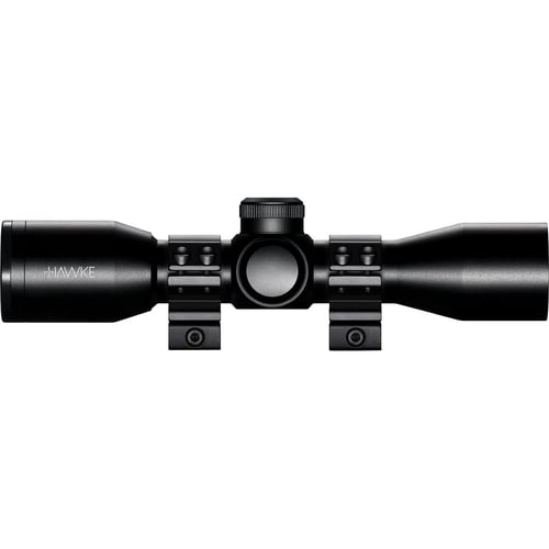 Hawke XB Crossbow Scope with Rings  <br>  3x32 Illuminated XB SR Reticle