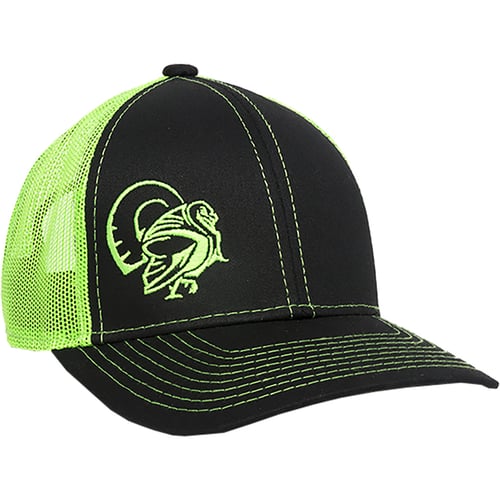 Trophy Tracker Longbeard Cap  <br>  Black/Green