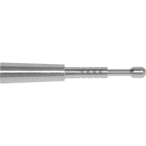 Easton 4mm Aluminum Half Out  <br>  Aluminum Deep 6 to 8-32 12 pk.