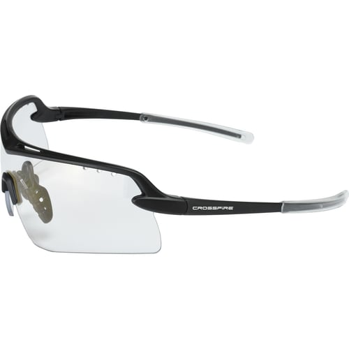 Crossfire DoubleShot Premium Shooting Glasses  <br>  Clear