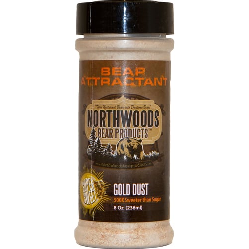 Northwoods Bear Products Powder Attractant  <br>  Gold Dust 8 oz.