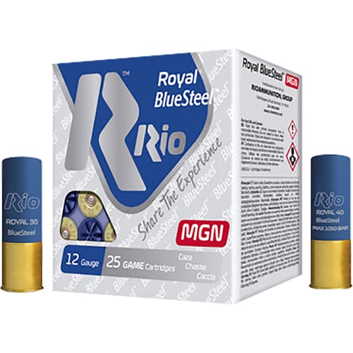 Rio Ammunition RBSM323 Royal BlueSteel  12 Gauge 3