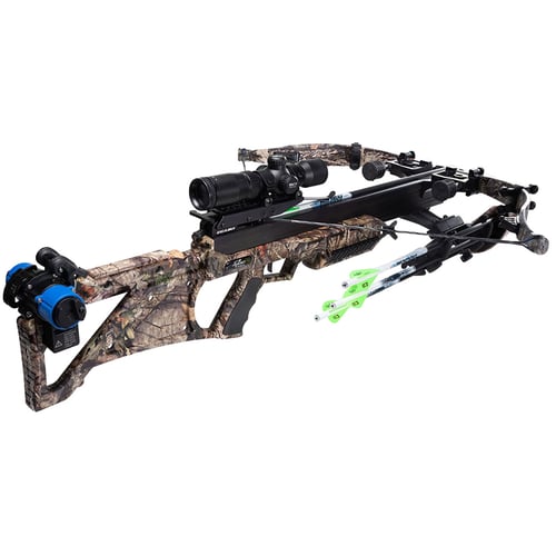 Excalibur Bulldog 440 Crossbow  <br>  Mossy Oak Breakup Tact 100 Scope and EXT