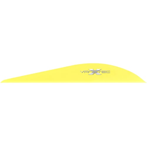 VaneTec Super Spine Vanes  <br>  Flo. Yellow 3 in. 100 pk.