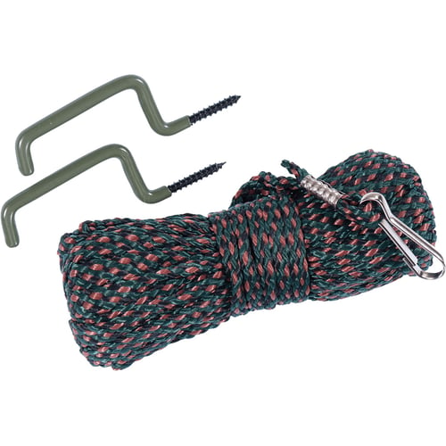 Ameristep Bow Holder and Hoist Rope Combo  <br>  Camouflage 30 ft. w/ 2 Bow and Gun Hooks