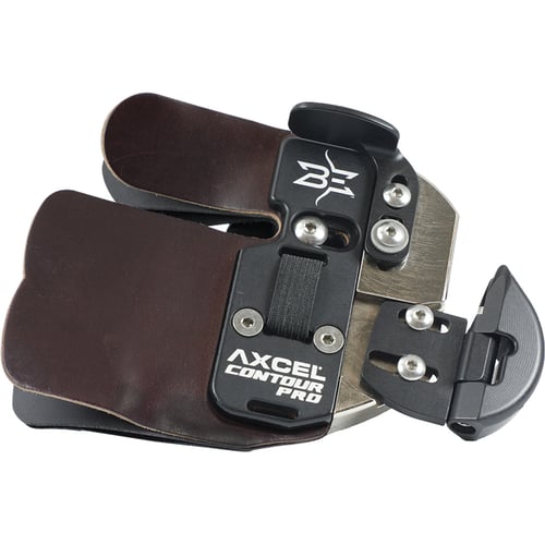 Axcel Contour Pro Finger Tab  <br>  Brady Ellison Signature Series Silver Large RH