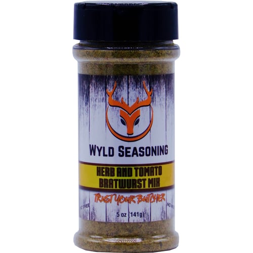 Wyld Seasoning Bratwurst Mix  <br>  Herb and Tomato Bratwurst Mix