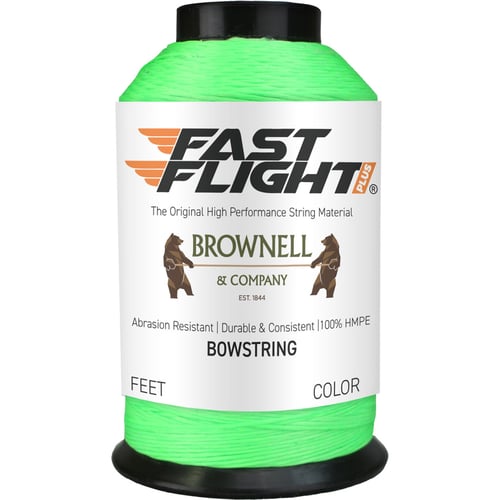 Brownell FastFlight Plus  <br>  Flo Green 1/4 lb