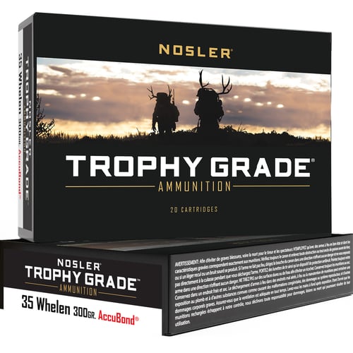 Nosler Trophy Grade Rifle Ammunition