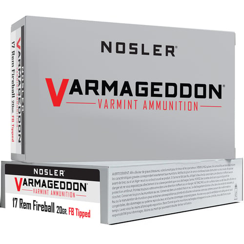 Nosler Varmageddon Rifle Ammunition