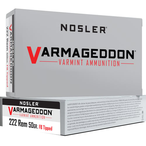 Nosler Varmageddon Rifle Ammunition