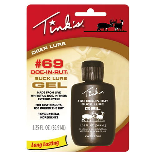 Tinks W6302 #69 Doe-In-Rut Deer Attractant Doe In Estrus Scent Gel 1.25 oz Squeeze Bottle