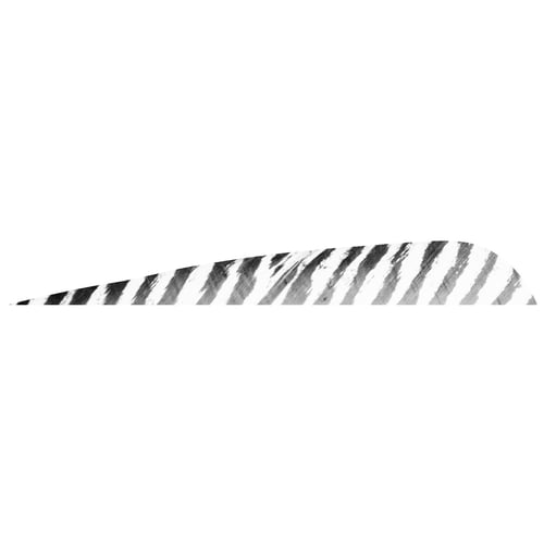Gateway Barred Feathers  <br>  White 5 in. RW 50 pk.
