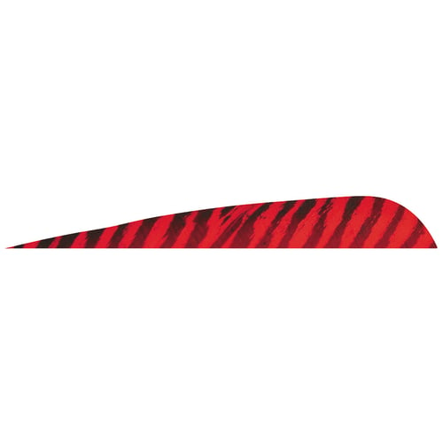 Gateway Barred Feathers  <br>  Red 5 in. RW 50 pk.