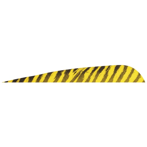 Gateway Barred Feathers  <br>  Yellow 5 in. RW 50 pk.