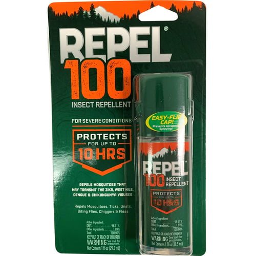 Repel 402000 Repel 100 Insect Repellent, 1 oz Pump Spray, 98.11%