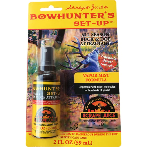 Scrape Juice Bowhunters Set-Up  <br>  2 oz.