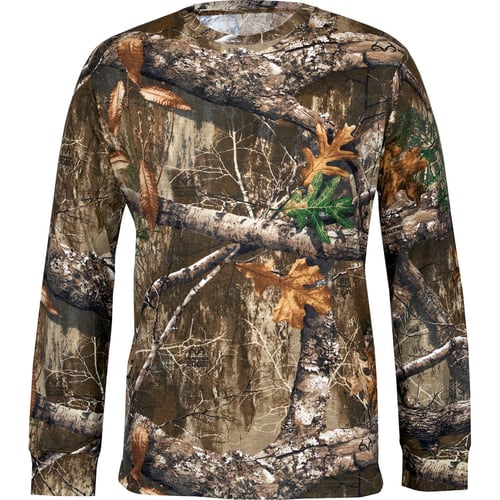 Habit Mens Long Sleeve Tee  <br>  Medium Realtree Edge