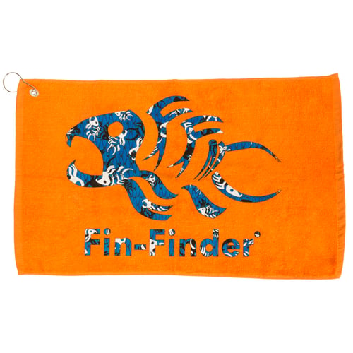 Fin Finder Hand Towel  <br>  Orange/Fin Finder Camo