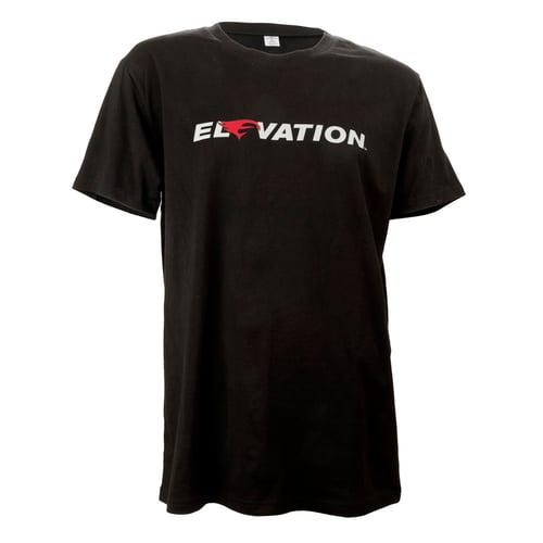 Elevation Logo T-Shirt  <br>  Black Medium