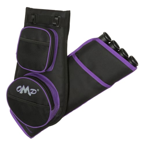 October Mountain Switch Quiver  <br>  Black/Purple RH/LH