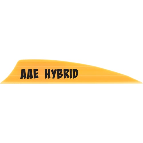 AAE Hybrid 1.85 Vanes  <br>  Sunset Gold 1.85 in. Shield Cut 100 pk.