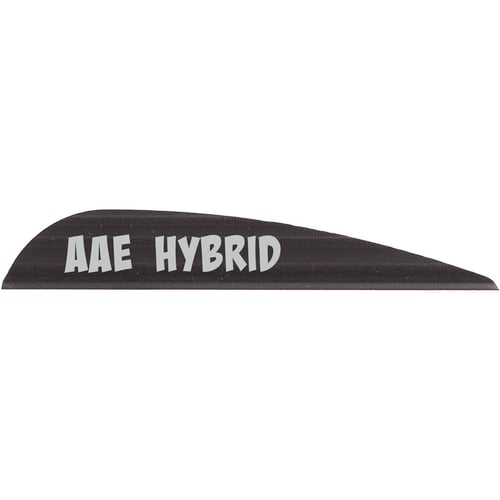 AAE Hybrid 23 Vanes  <br>  Black 2.3 in. 100 pk.