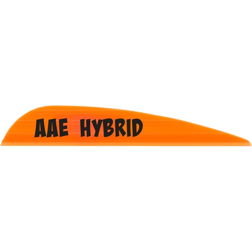 AAE Hybrid 23 Vanes  <br>  Fire Orange 2.3 in. 100 pk.