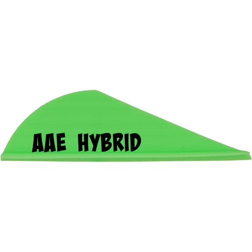 AAE Hybrid HP Vanes  <br>  Bright Green 2 in. 100 pk.