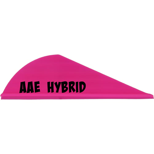 AAE Hybrid HP Vanes  <br>  Hot Pink 2 in. 100 pk.