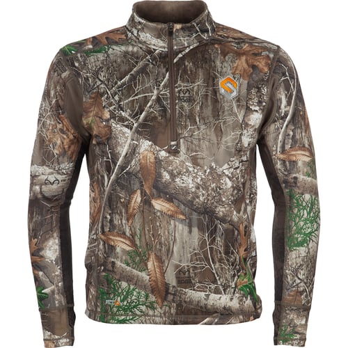 ScentLok BaseLayers AMP Heavyweight Top  <br>  Realtree Edge Large