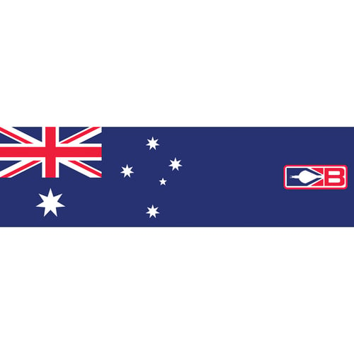 Bohning Arrow Wraps  <br>  Austrailian Flag 7 in. Standard 13 pk.