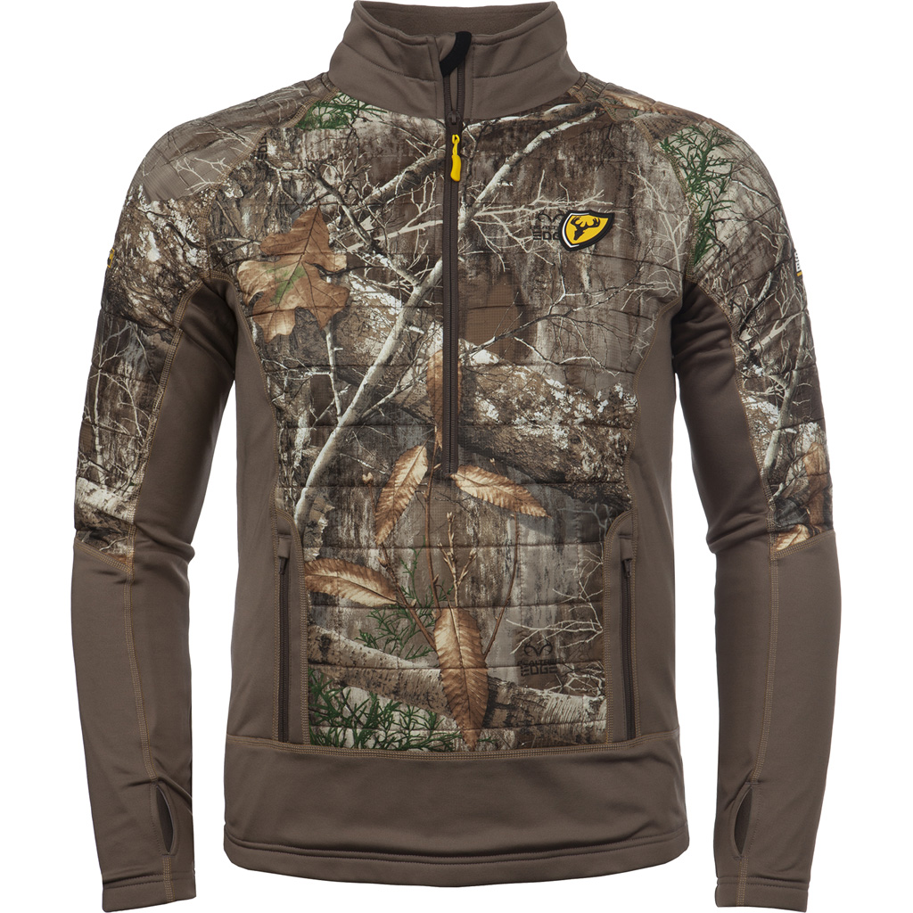 Scent Blocker Thermal Hybrid Top  <br>  Realtree Edge Medium