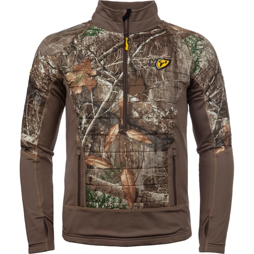 Scent Blocker Thermal Hybrid Top  <br>  Realtree Edge Large