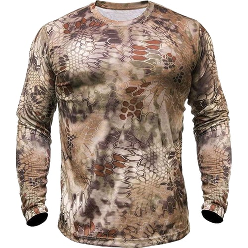 Kryptek Hyperion Long Sleeve 1/4 Zip Shirt  <br>  Highlander X-Large