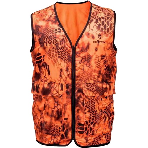 Kryptek Vesuvius Vest  <br>  Inferno Camo 2X-Large