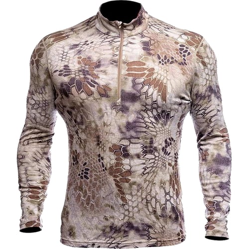 Kryptek Hoplite II Baselayer Mid-Weight Top  <br>  Highlander Large