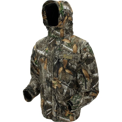 Frogg Toggs Dead Silence Camo Jacket  <br>  Realtree Edge Large