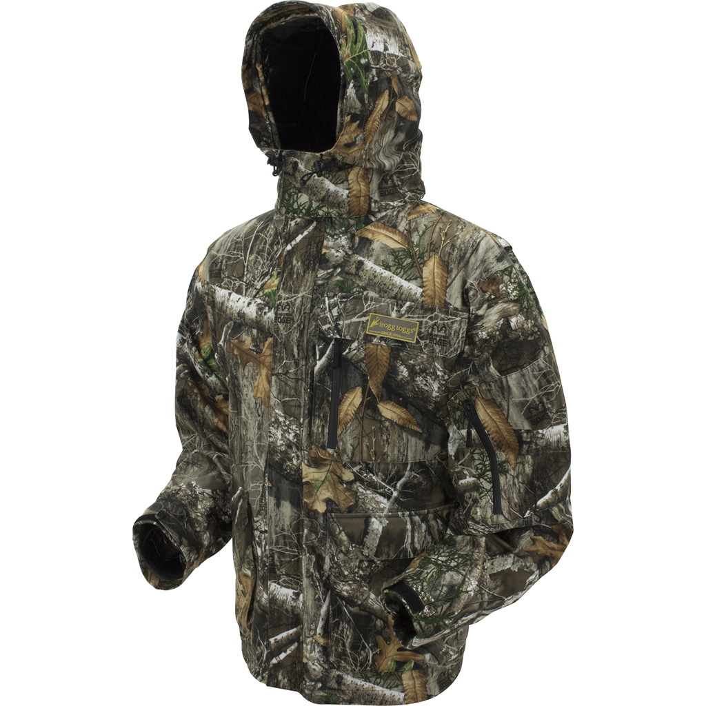 Frogg Toggs Dead Silence Camo Jacket  <br>  Realtree Edge X-Large