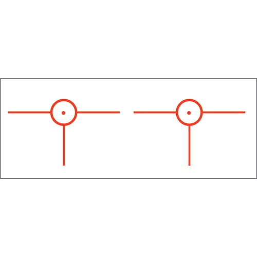 Gunstar Tactical 3D 2 Reticle  <br>  Orange