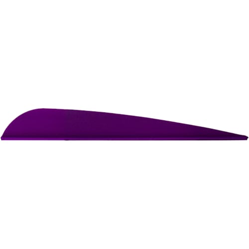 AAE Trad Vanes  <br>  Purple 4 in. 50 pk.