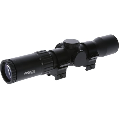 Apex Crosspeak Crossbow Scope  <br>  Black Illuminated Reticle