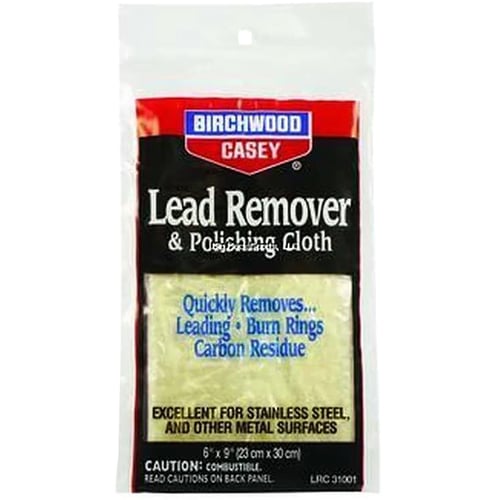 Birchwood Casey Polishing Cloth  <br>  Lead Remover