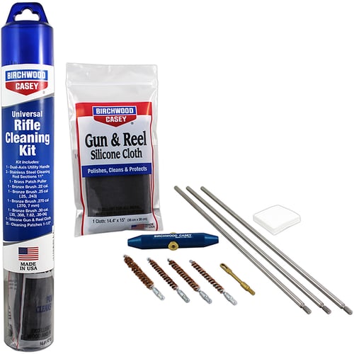 Birchwood Casey Stainless Steel Cleaning Kit  <br>  Rifle