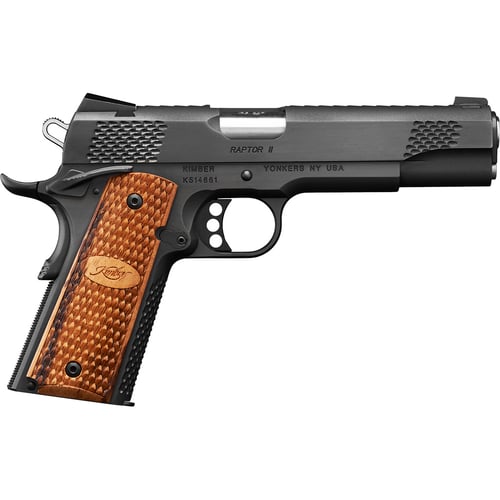 Kimber Raptor II Pistol  <br>  .45 ACP 8.7 in. Matte Black 8+1 rd.