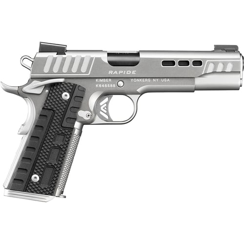 Kimber Rapide Black Ice Pistol  <br>  .45 ACP 8.7 in. Silver/Gray 8+1 rd.